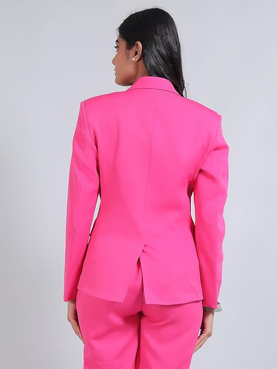 Women's Polyester Cotton Blaze- Dark Pink Women's Polyester Cotton Blaze- Dark Pink - Image 3