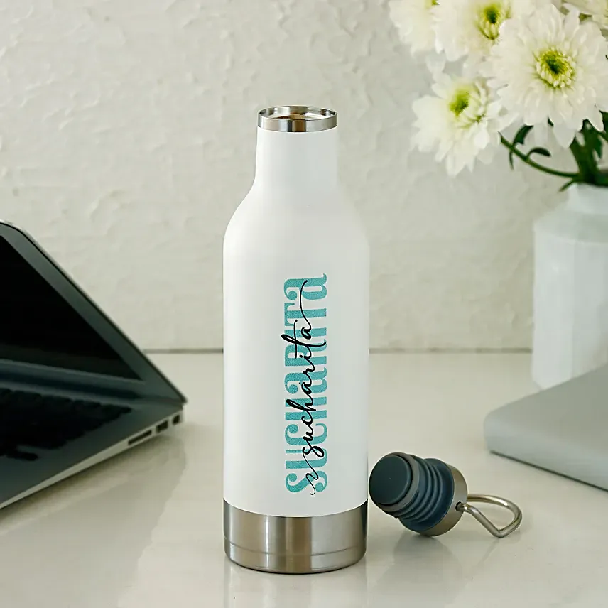 Personalised Camper Flask 500 ml | Vacuum Insulated Stainless Steel Thermos Personalised Camper Flask 500 ml | Vacuum Insulated Stainless Steel Thermos - Image 1