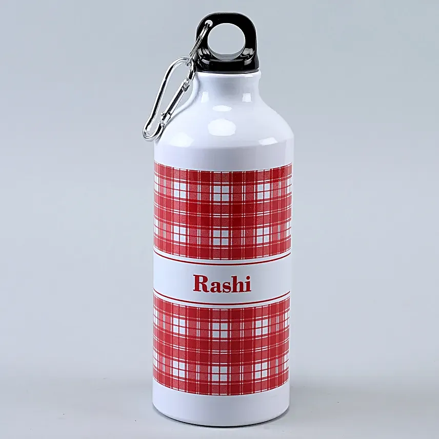 Set of 2 White Personalised Aluminium Water Bottles 650 ml Each | Custom Name Printing Set of 2 White Personalised Aluminium Water Bottles 650 ml Each | Custom Name Printing - Image 6