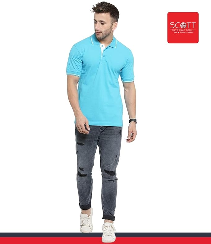 Electric Blue with White Tipping