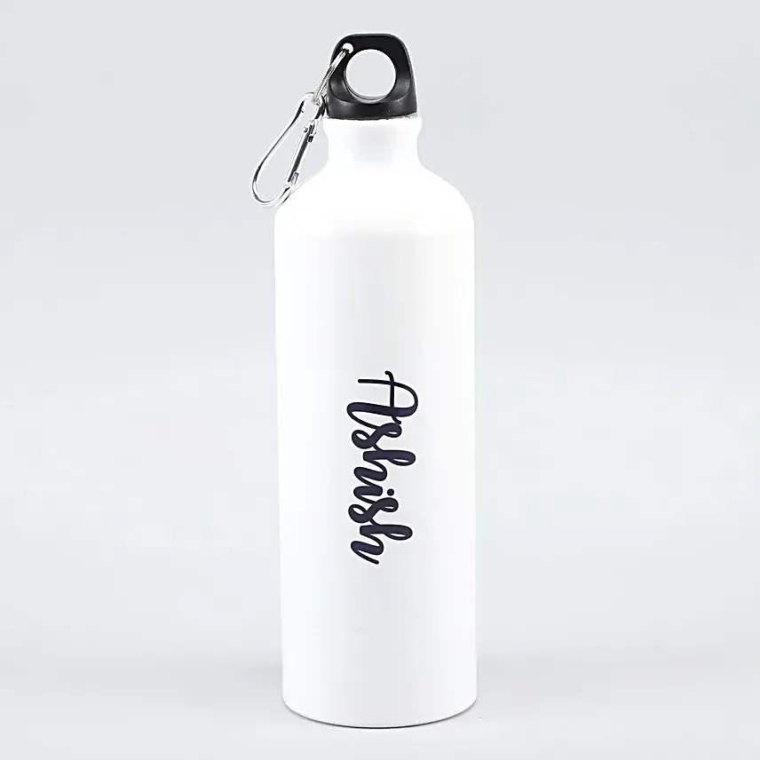 Personalised Aluminium Water Bottle 650 ml | Custom Engraved Name | Premium Travel Drinkware Gift Personalised Aluminium Water Bottle 650 ml | Custom Engraved Name | Premium Travel Drinkware Gift - Image 1