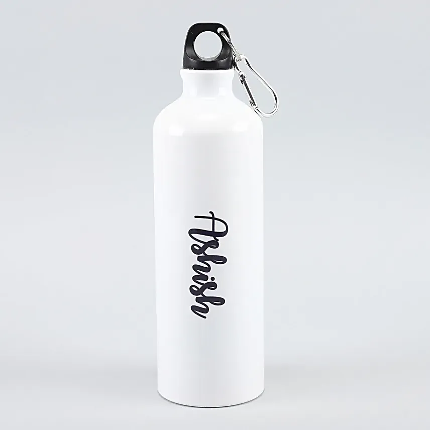 Personalised Aluminium Water Bottle 650 ml | Custom Engraved Name | Premium Travel Drinkware Gift Personalised Aluminium Water Bottle 650 ml | Custom Engraved Name | Premium Travel Drinkware Gift - Image 3