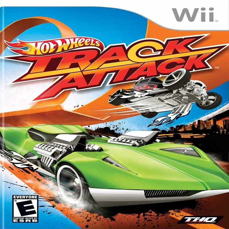 Hot Wheels Track Attack Wii ( Preowned ) - Image 1
