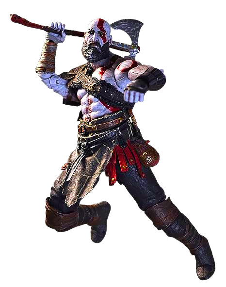 NECA God of War Kratos Action Figure the Leviathan Axe Dagger Shield - Image 4