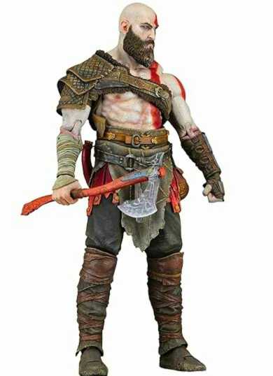 NECA God of War Kratos Action Figure the Leviathan Axe Dagger Shield - Image 3