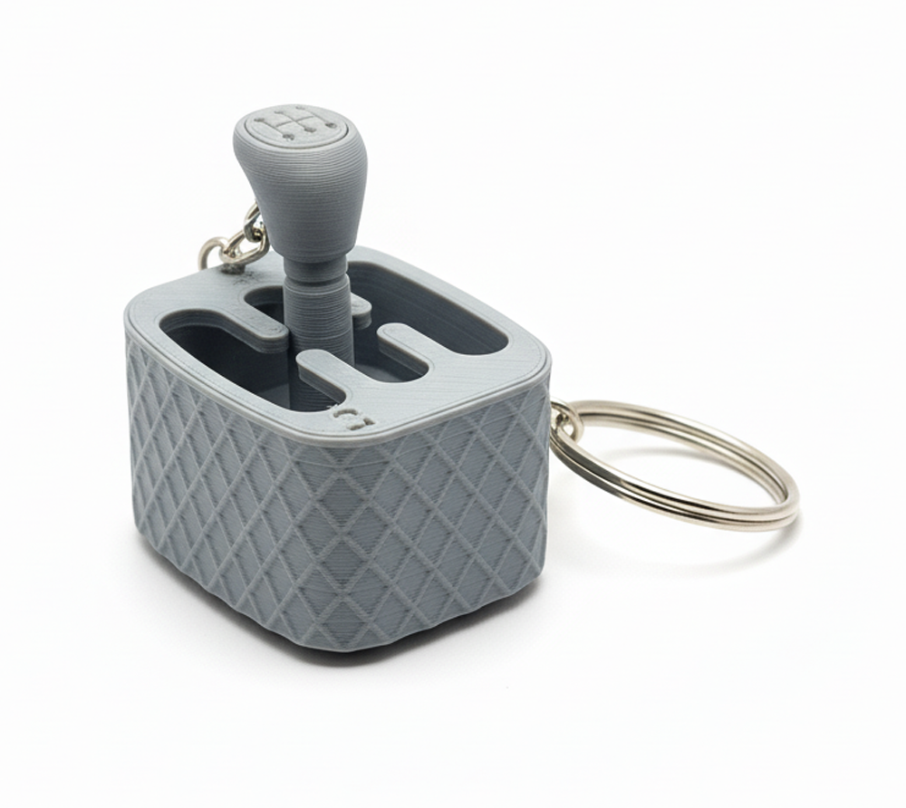 3D Printed Mechanical Car Gear Shifter Keychains - Image 3
