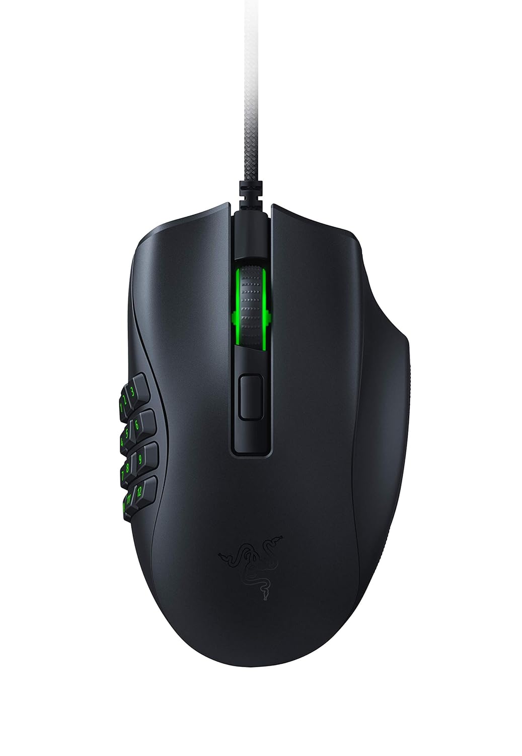 Razer Naga X Wired MMO Gaming Mouse 2nd-gen Razer Optical RGB 16 Programmable Buttons Black Razer Naga X Wired MMO Gaming Mouse 2nd-gen Razer Optical RGB 16 Programmable Buttons Black - Image 1
