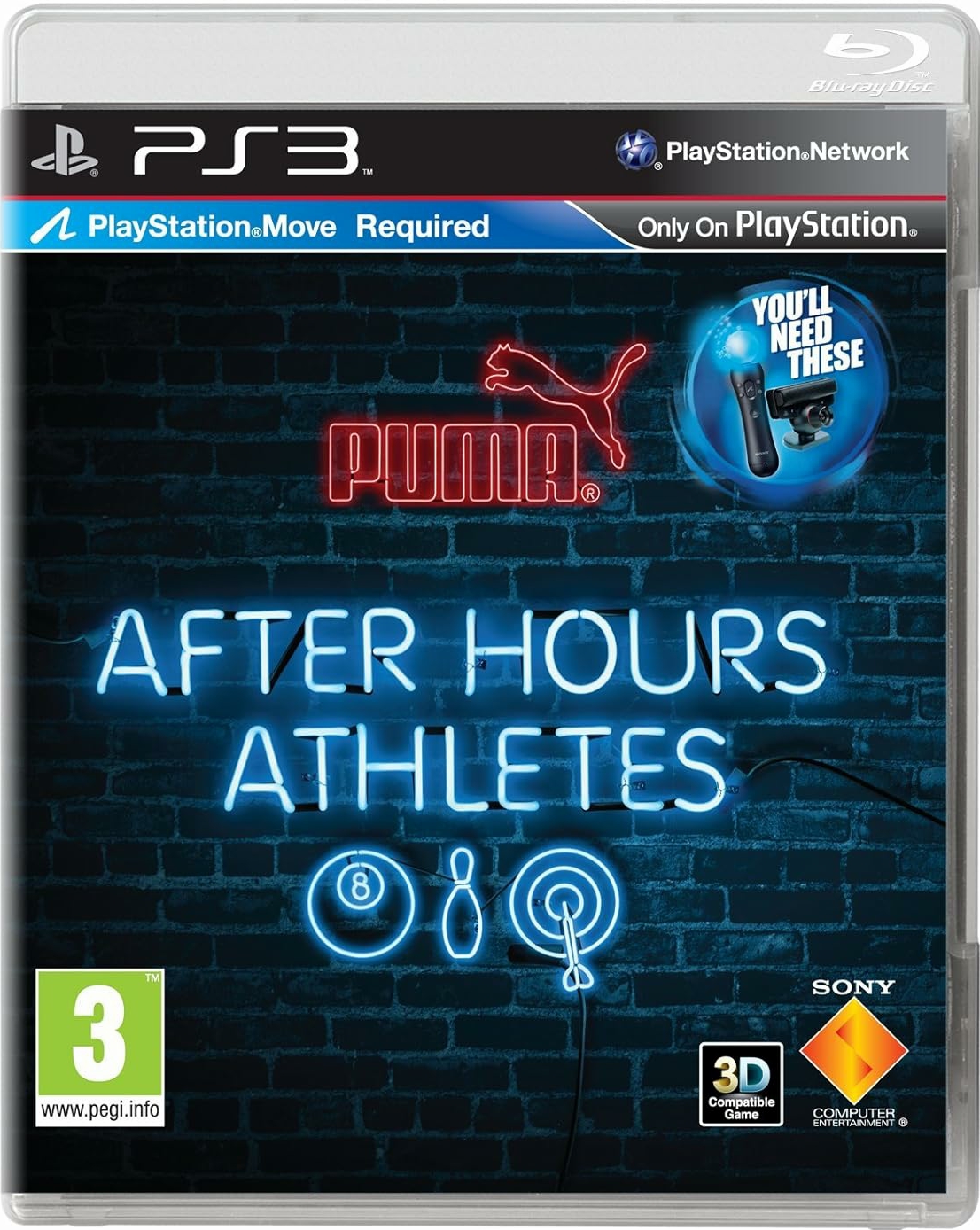 After Hours Athletes Move Required PS3 ( Preowned ) - Image 1