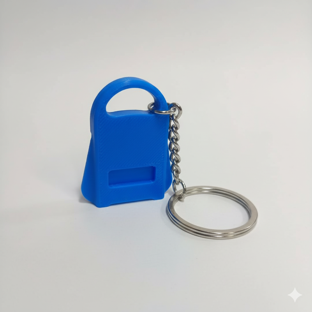 3D Printed Soda Can Opener Keychain - Image 1