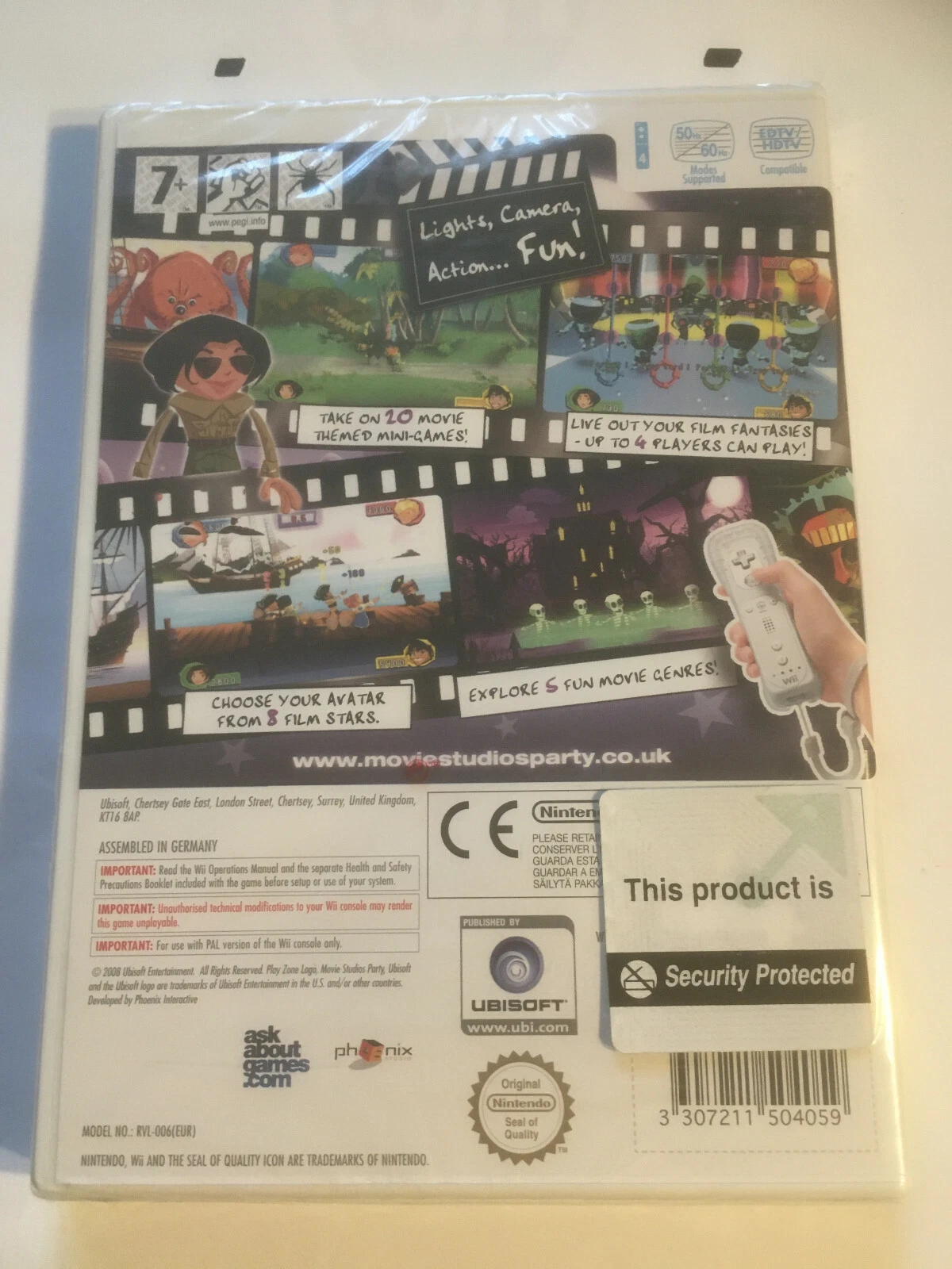Wii Movie Studios Party nintendo Wii PAL ( Preowned ) - Image 3