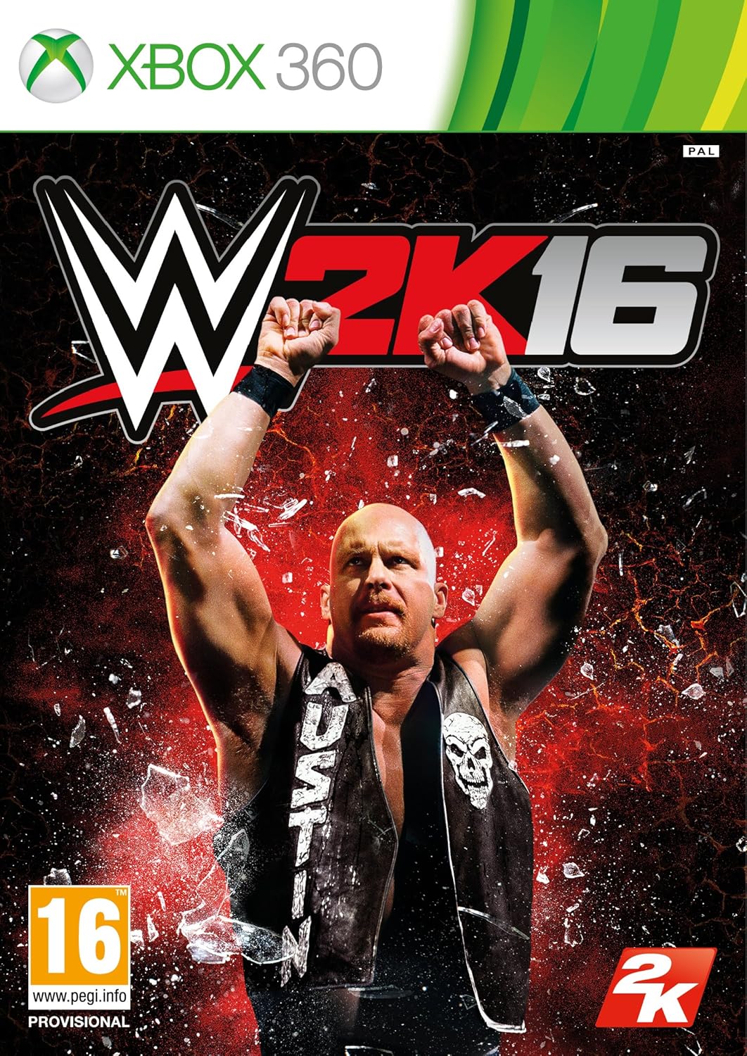 WWE 2K16 Xbox 360 ( Preowned ) ( PAL ) - Image 1