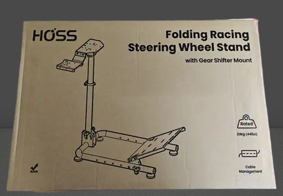 Racing Wheel Adjustable, Foldable Stand Gear Shifter Compatible Logitech G29, G923 ( Preowned ) - Image 2