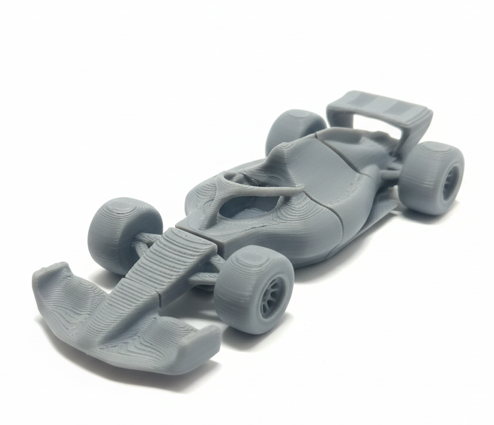 3D Printed Formula 1 Keychain - Image 1