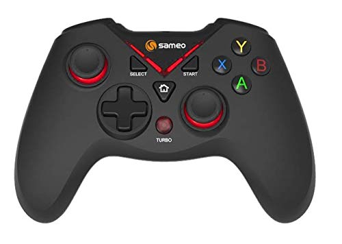 SAMEO SG17 2.4G Wireless Gaming Controller, Dual Vibration and Auto Fire Gamepad for Xbox Series/ PS3/ PC/Android | Supports Windows XP/7/8/10 Black - Image 2