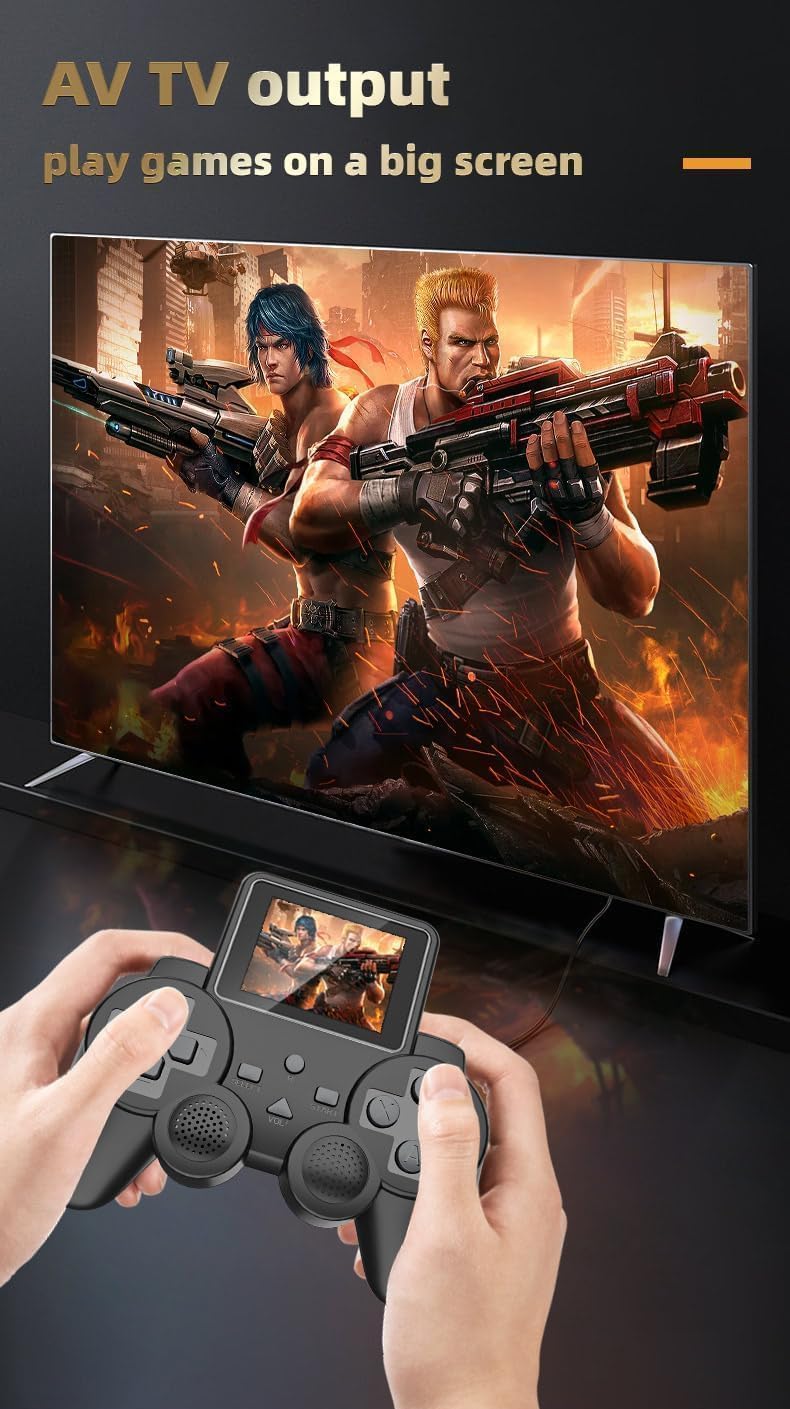 S10 Retro Digital Game Player Controller Gamepad, 520 Massive Classics Games, Handheld Gaming Console - Image 5