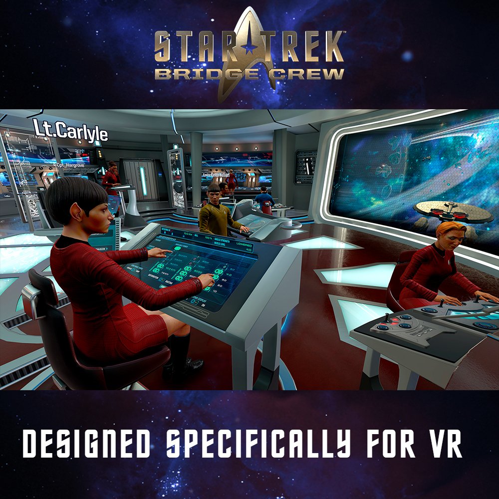 Star Trek Bridge Crew VR Edition Playstation PS4 ( Preowned ) - Image 2