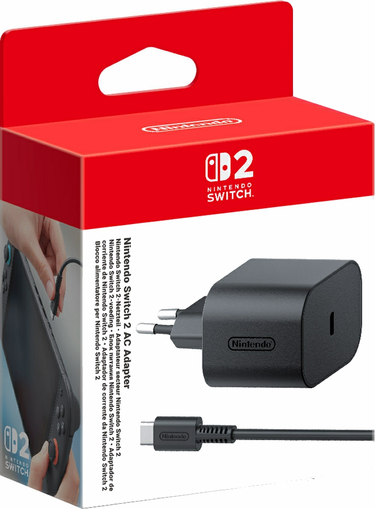 Switch 2 Charger 60W Adapter for Nintendo Switch 2 Charger 20V 3A Power AC Adapter Fast Charging with 5FT USB C Cord Cable for Switch, Lite, OLED, Steam Deck - Support TV Mode 5FT - Image 1