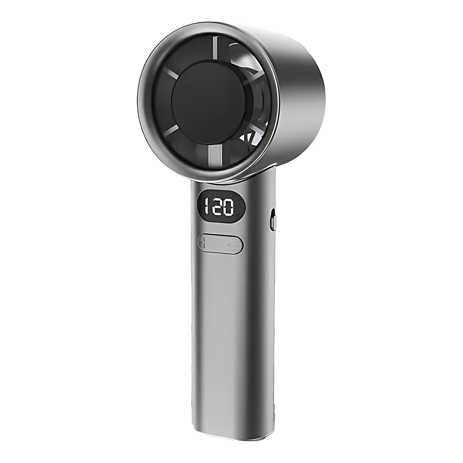 M11 Portable Handheld Fan, 120 Speed Stepless Adjustable Mini Turbo Fan, Rechargeable 1800mAh Battery, LED Digital Display, Type-C Fast Charging - Image 1