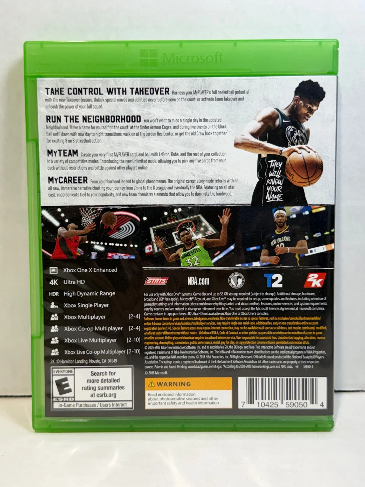 NBA 2K19 Xbox One ( Preowned ) - Image 2