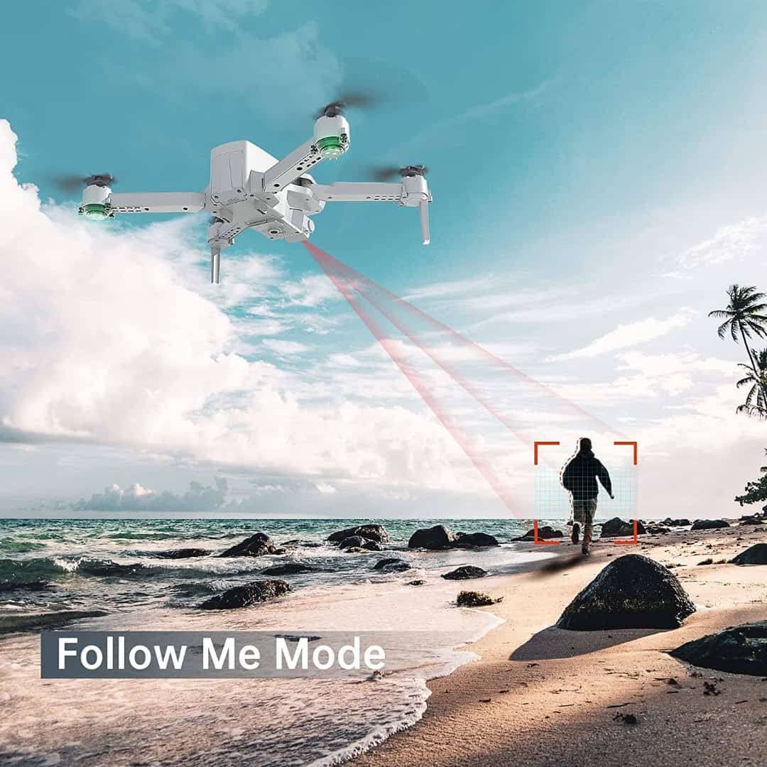 DR-DG600C RC Drone with 4K Camera, Quadcopter, Auto Return, Follow Me, Gesture Control, Waypoints, Headless Mode, 2 Batteries, Compatible VR Glasses - Image 16