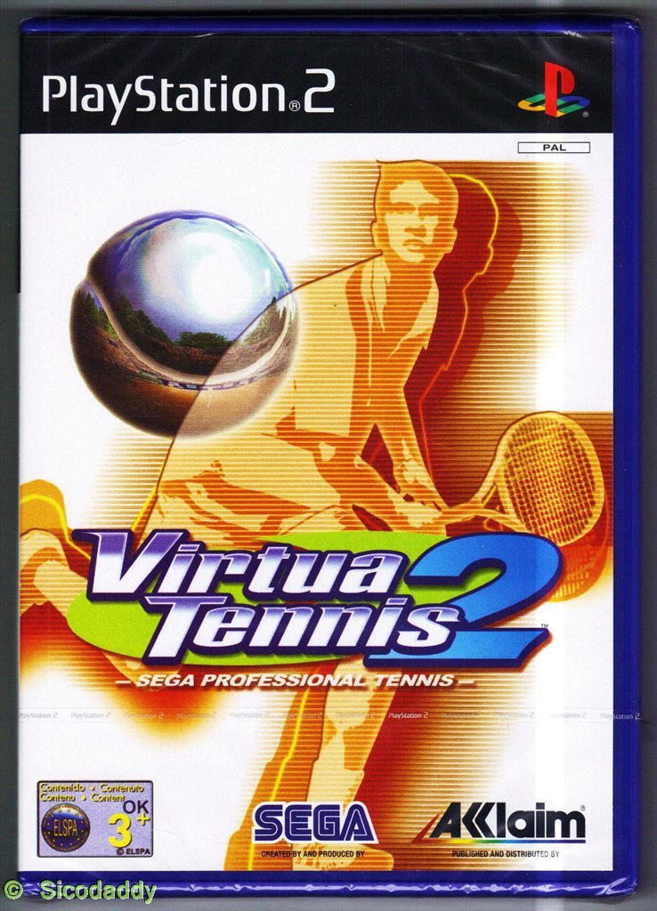 Virtua Tennis 2 ps2 ( Preowned ) - Image 1
