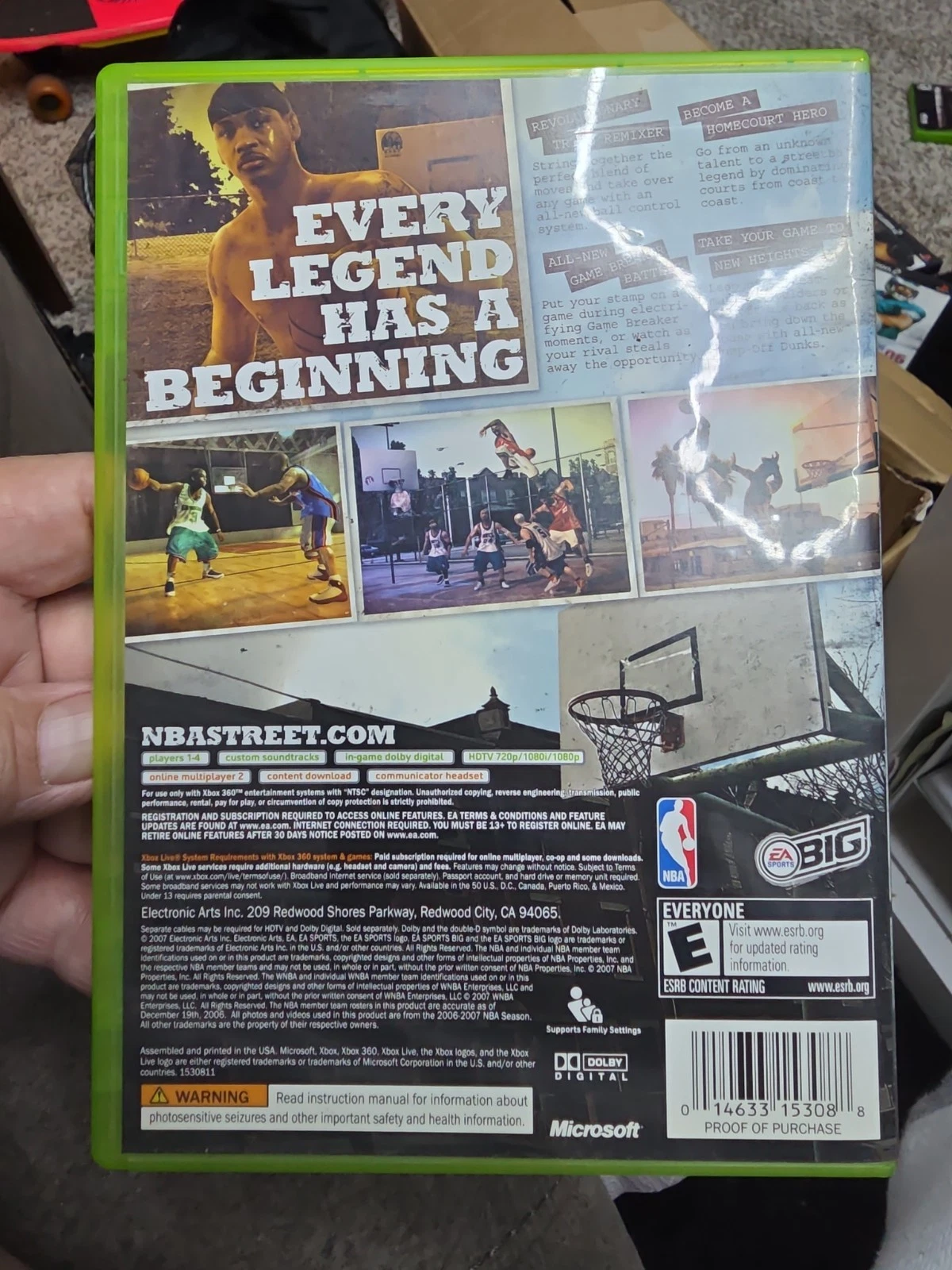 NBA Street Homecourt Xbox360 NTSC ( Preowned ) - Image 3