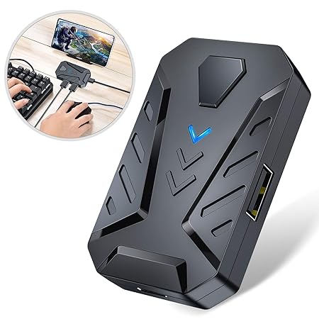 4 in 1 Mobile Game Combo Pack Pro with RGB Mini Gaming Keyboard & Mouse with Side Button, Gaming Adapter with Mobile Game Converter for Android (Wired+Wireless 4 in 1 Mobile Game Combo Pack Pro with RGB Mini Gaming Keyboard & Mouse with Side Button, Gaming Adapter with Mobile Game Converter for Android (Wired+Wireless - Image 4