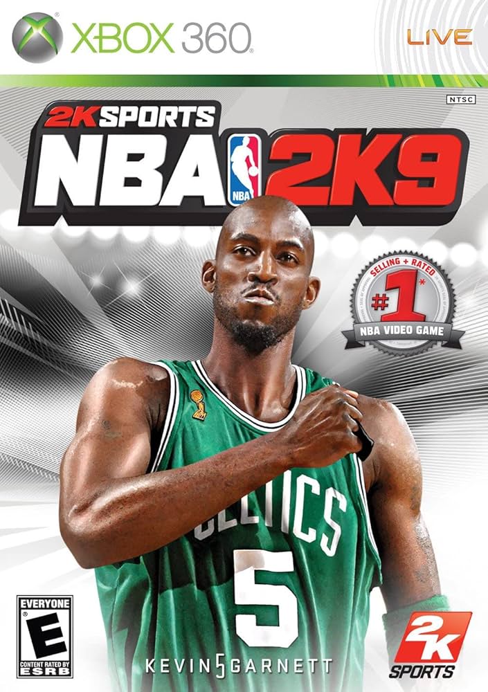 NBA 2K9 XBOX 360 NTSC ( Preowned ) - Image 1