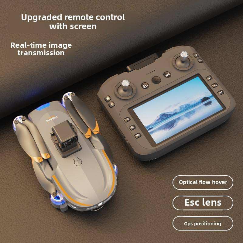 S28 GPS Drone With Inbuilt Display Remote, Brushless Motor And Obstacle Avoidance Sensor, Dual Camera, 90 Degrees Lens - Image 9