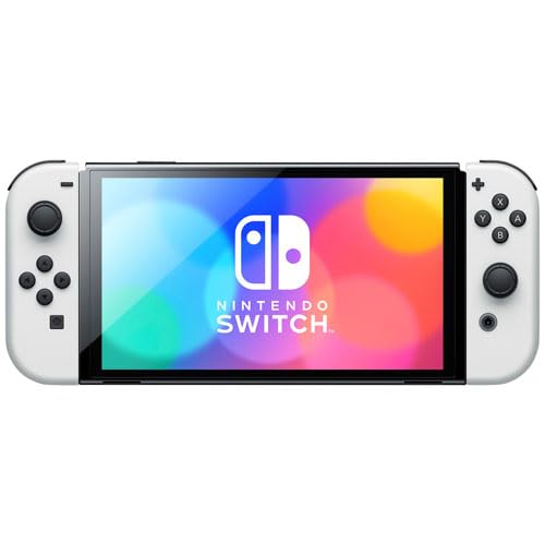 Nintendo Switch OLED with JoyCon White, Jailbroken 128 GB With 20 Games Unboxed ( Preowned ) - Image 2