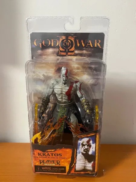 NECA God of War Kratos Flaming Blades of Athena 18cm Action Figure - Image 11