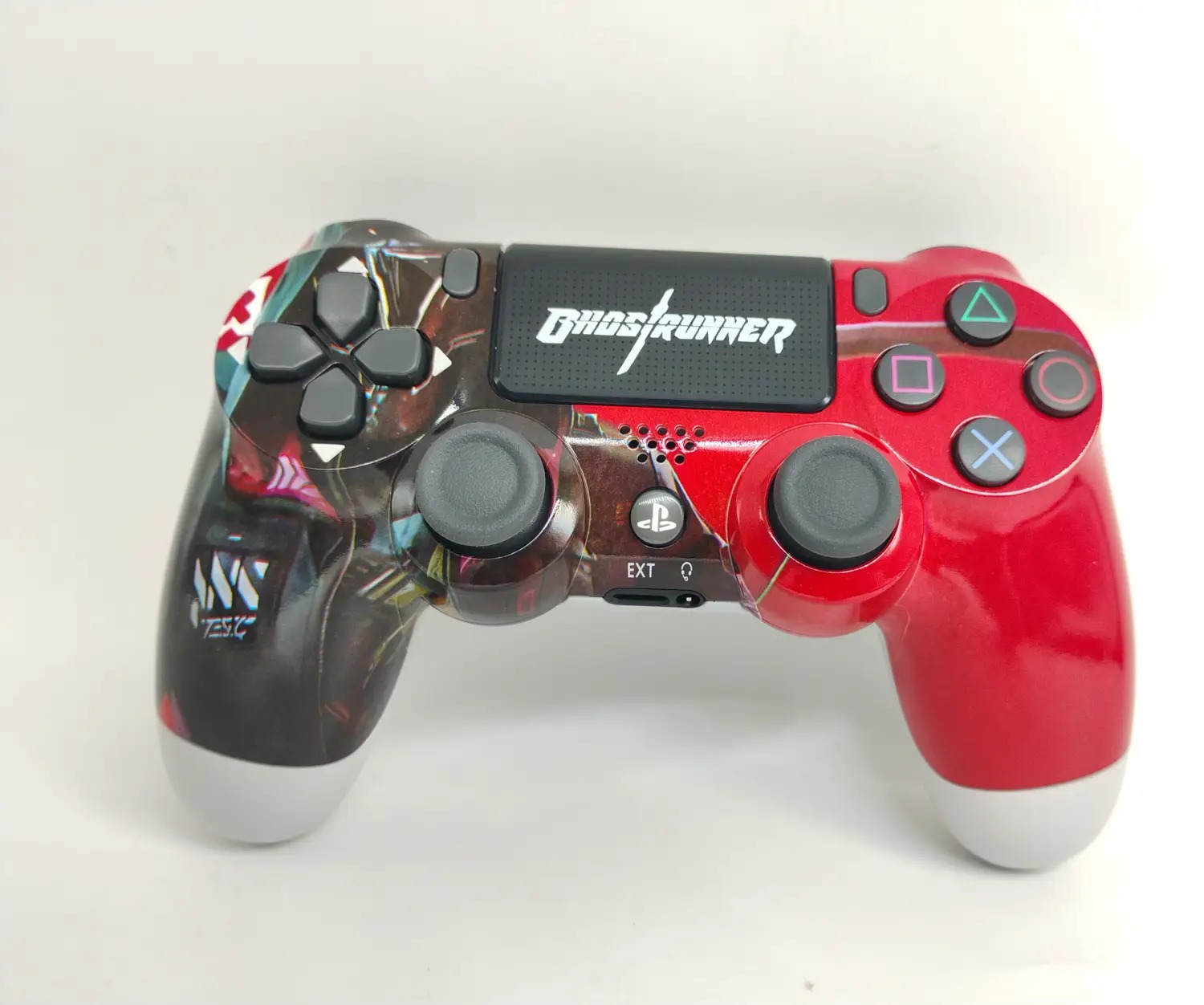 PLAYX Ghost Runner Themed Bluetooth Wireless P4 Gaming Controller - Image 1