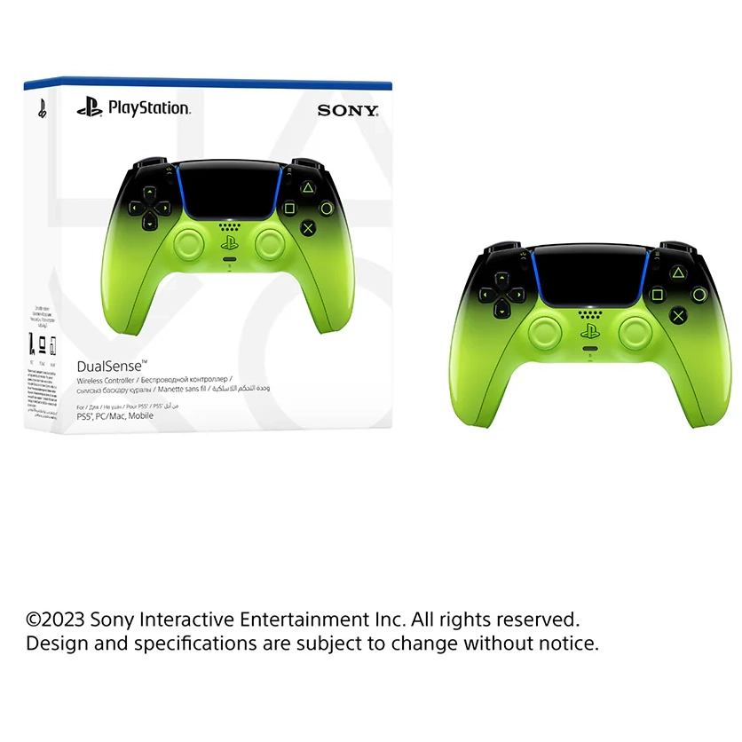 Playstation 5 PS5 DualSense Wireless Controller Remix Green - Image 3