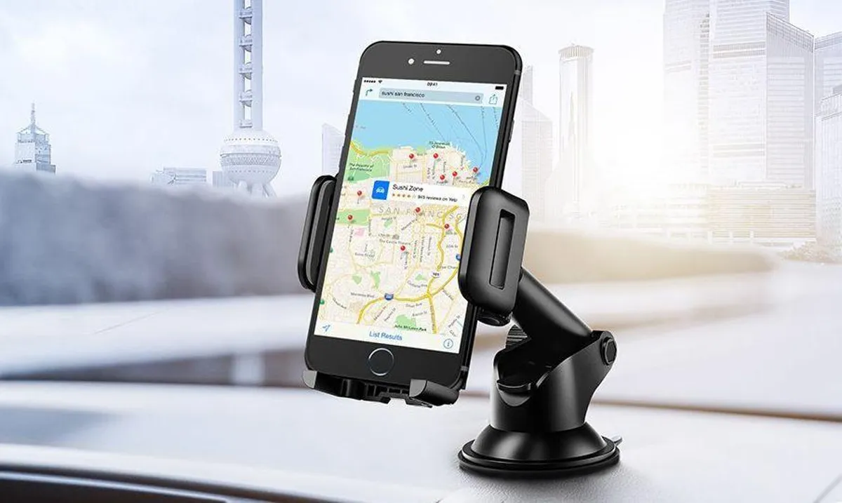 Accede A2007 Proficient Pro Dashboard Only Car Mobile Holder [Strong Suction Cup][360° Rotational][Stable Hold] Compatible with Most Smartphone Devices - Black - Image 3