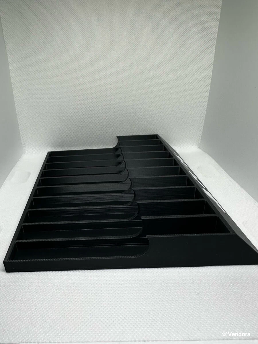 Game Case Stand For 10 Discs for PS4 PS5 Xbox Game Discs, 3D Printed Black, Playstation, Game stand, Game collector, Stand, PS - Image 9