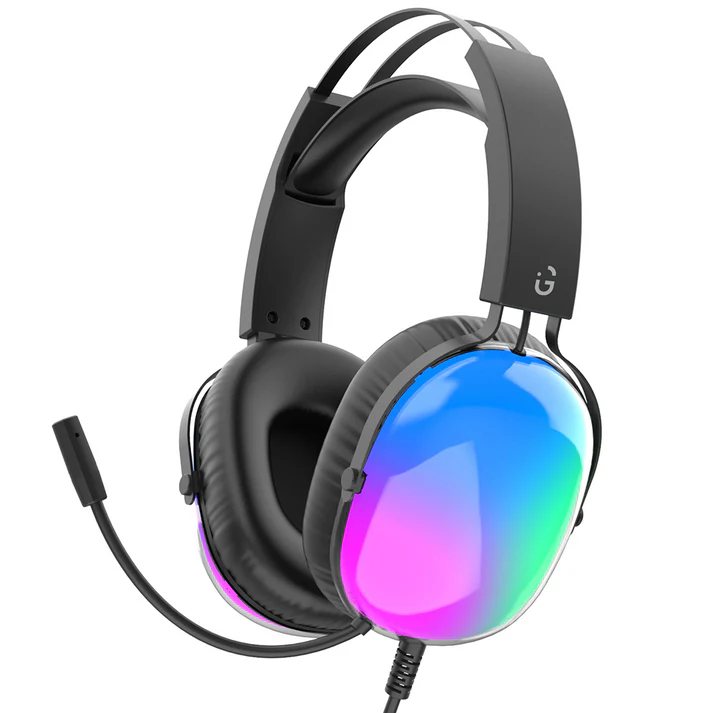 iGear Falcon Wired Gaming Headphone with ANC, RGB,  360° Mic, 50mm Audio Driver, Multi Jack 2m, iOS,Android,Windows,Xbox,Playstation - Image 1