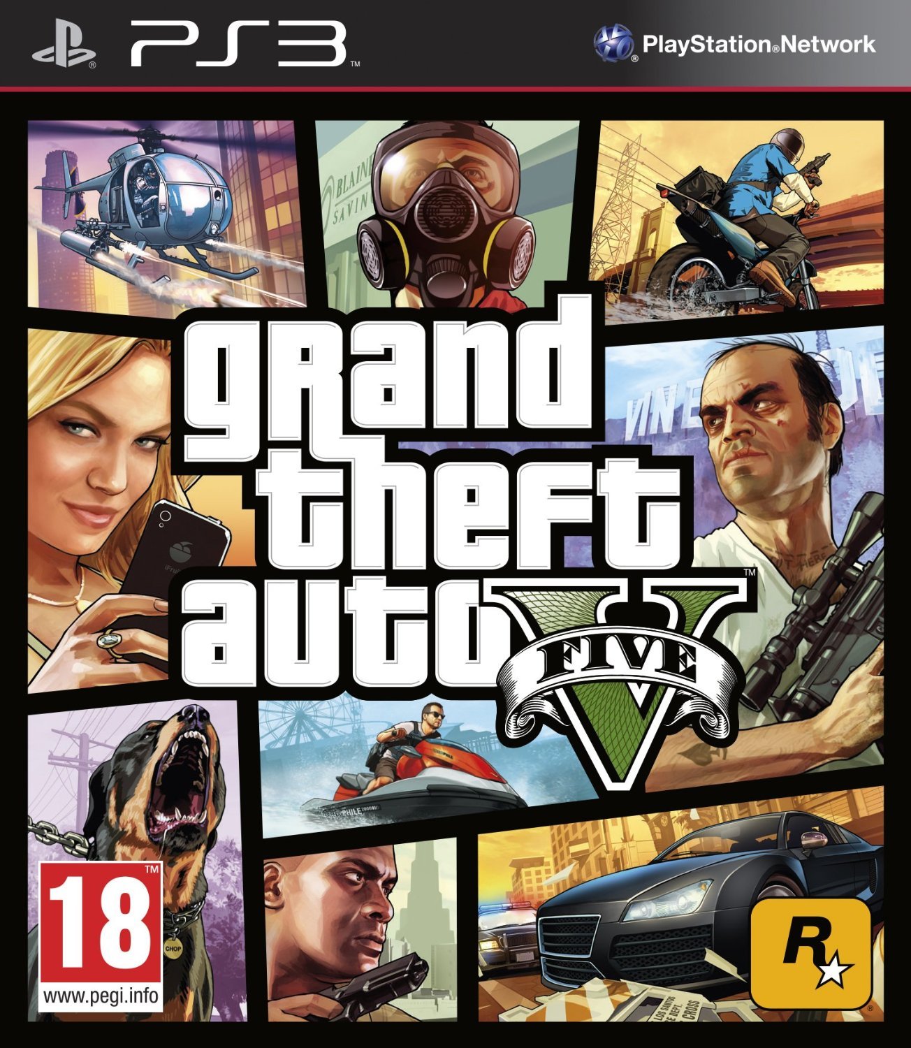 Grand Theft Auto V GTA 5 PS3 ( Preowned ) - Image 1