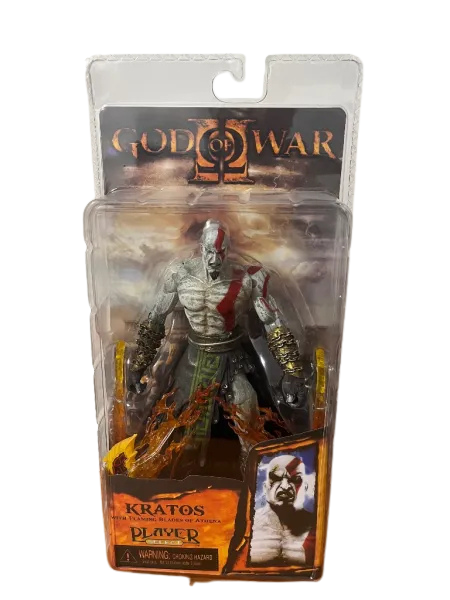 NECA God of War Kratos Flaming Blades of Athena 18cm Action Figure - Image 10