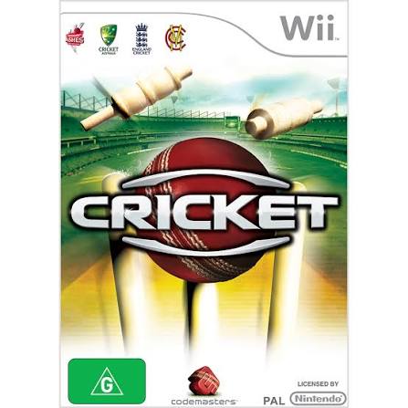 Cricket Nintendo WII ( Preowned ) - Image 1