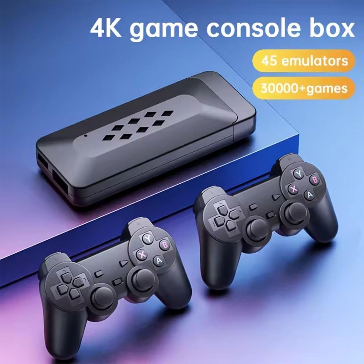 M33 Video Game For Tv Gaming, 30,000+ Games, 45+ Emulators,Bulit-In Games Plays Psp, Ps,Gta, God Of War, 4K Hdmi Output Game Stick - Image 3
