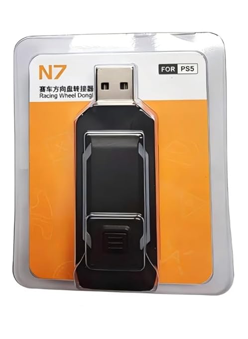 PXN N7 Racing Wheel Converter Wireless Receiver USB Bluetooth for PS5 Fit V9 V10 V12 Lite Gaming - Image 1
