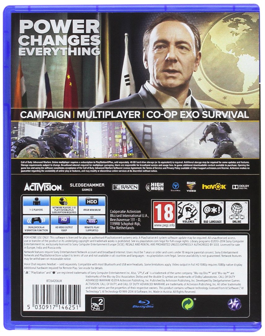 Call Of Duty Advanced Warfare PS4 ( Preowned ) - Image 2