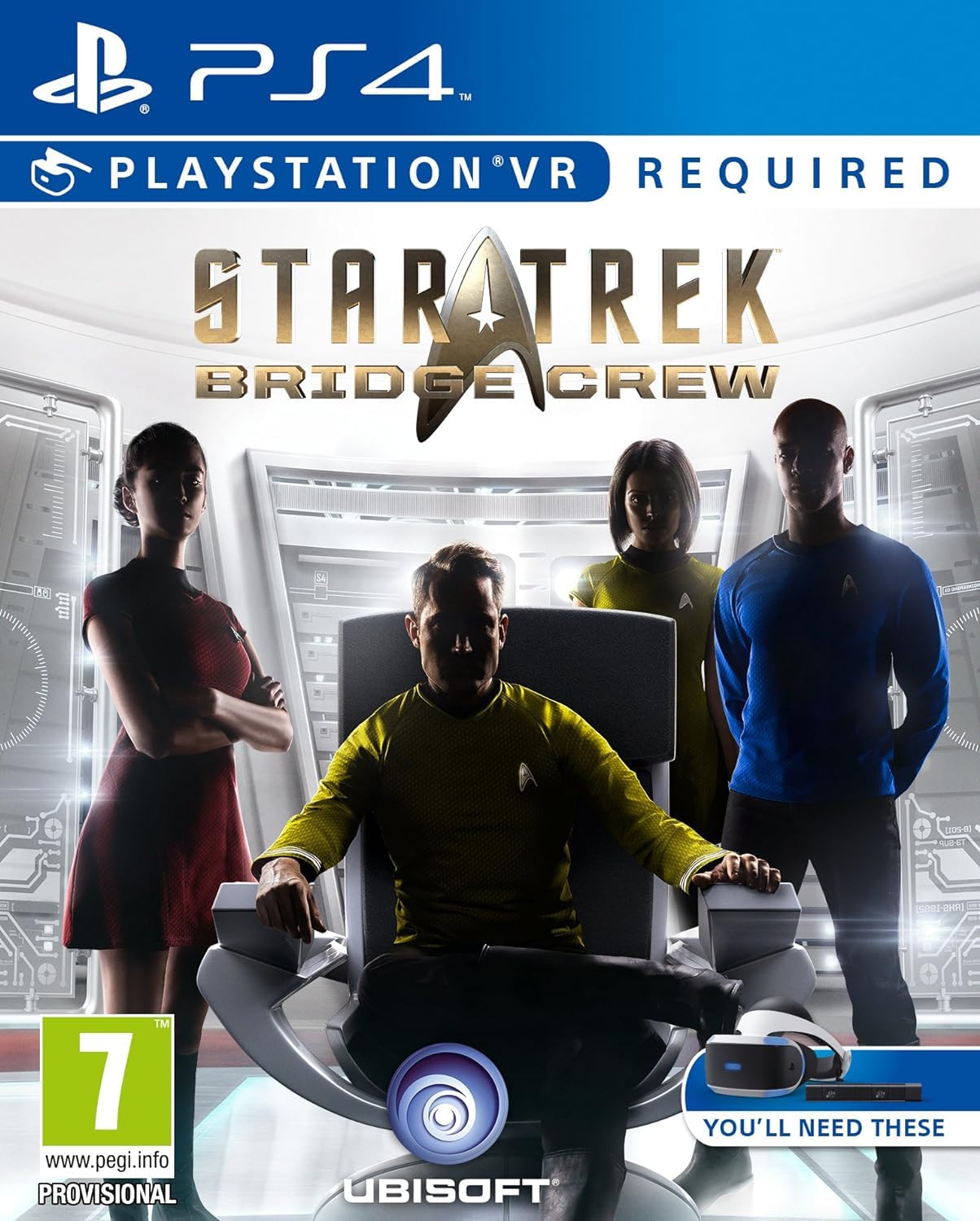 Star Trek Bridge Crew VR Edition Playstation PS4 ( Preowned ) - Image 1