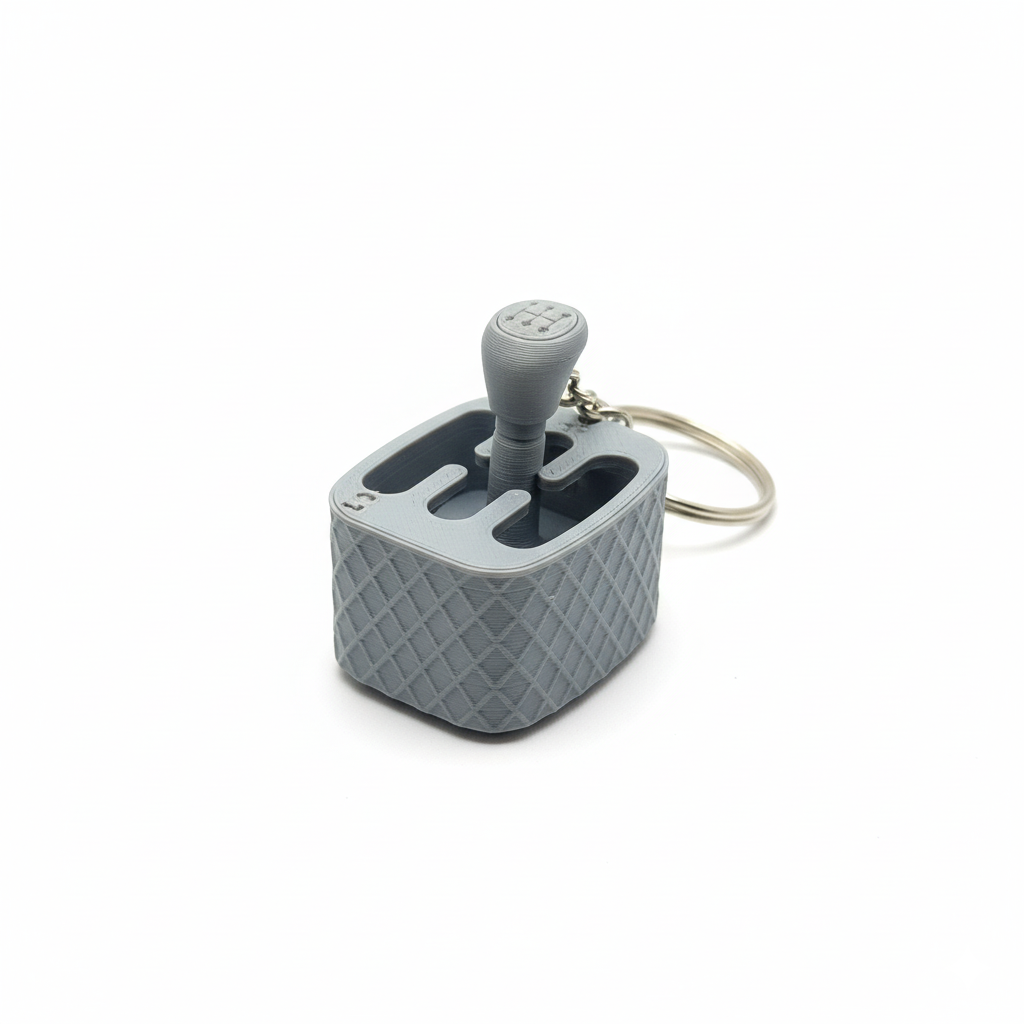 3D Printed Mechanical Car Gear Shifter Keychains - Image 2