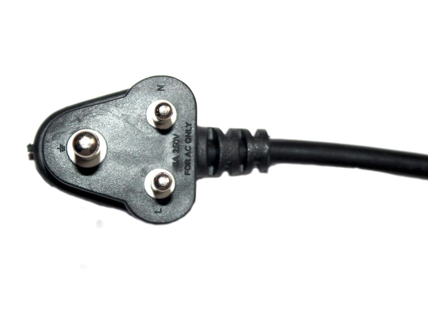 Ranz Super Deluxe Computer Power Cable IEC for Desktop/PC SMPS Power Cable 1.5 Meter (Black) - Image 3