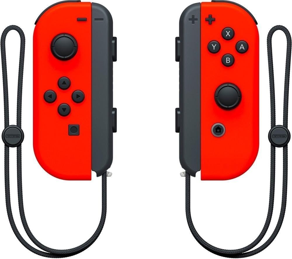 Nintendo Switch Compatible Joycon Neon Red - Image 2