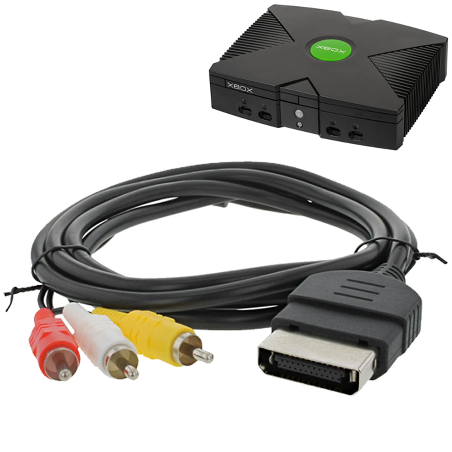 Original AV Cable for Classic Original Xbox RCA Audio Video Cord With Old TV AV Adapter - Image 3