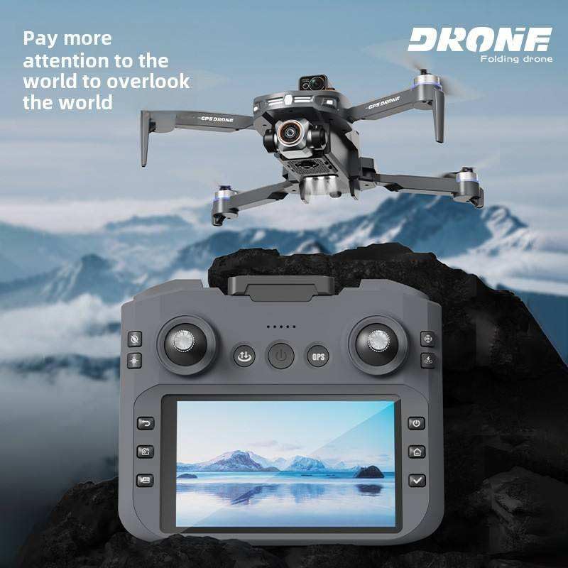 S28 GPS Drone With Inbuilt Display Remote, Brushless Motor And Obstacle Avoidance Sensor, Dual Camera, 90 Degrees Lens - Image 8