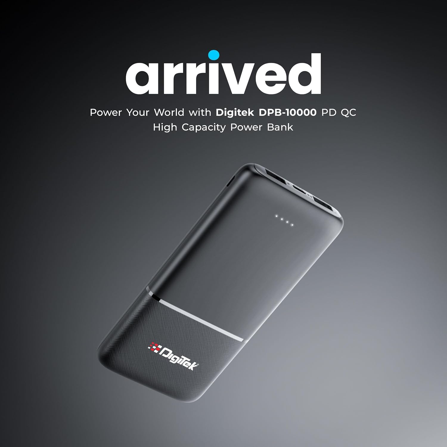 Digitek DPB-10000 PD QC Superfast 10000Mah Power Bank - Image 2