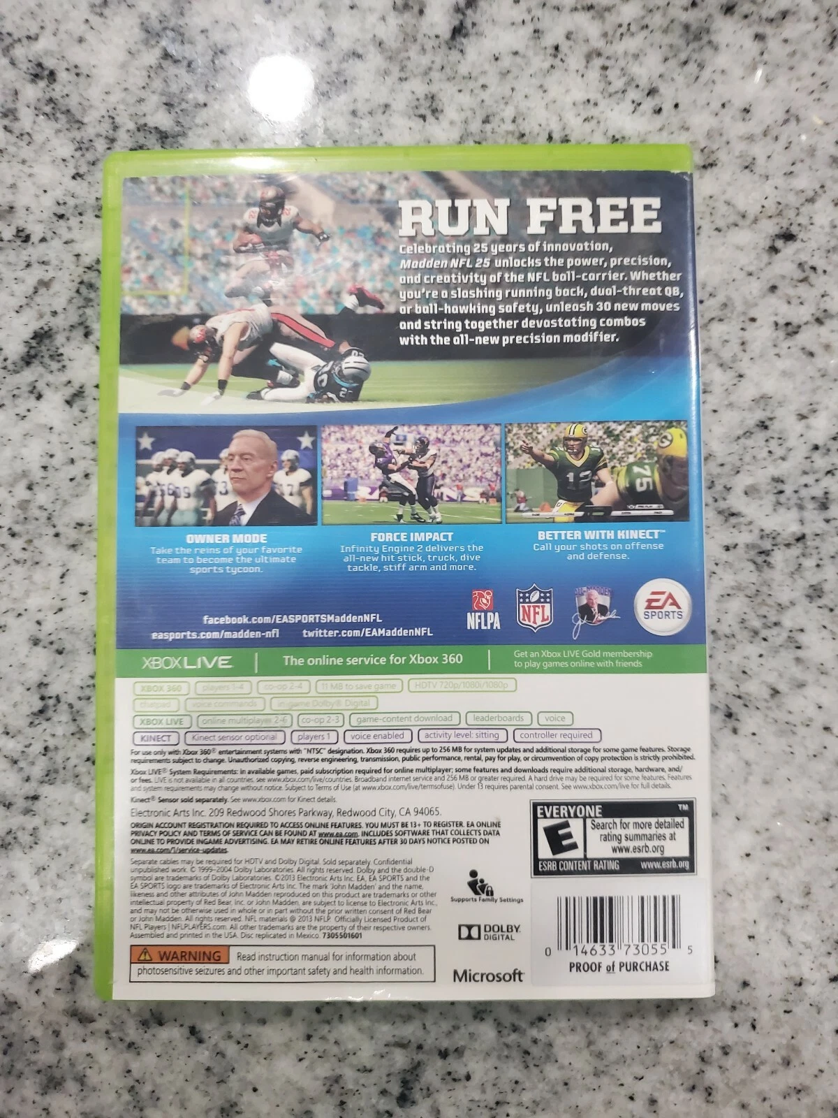 Madden NFL 25 XBOx 360 NTSC ( Preowned ) - Image 4